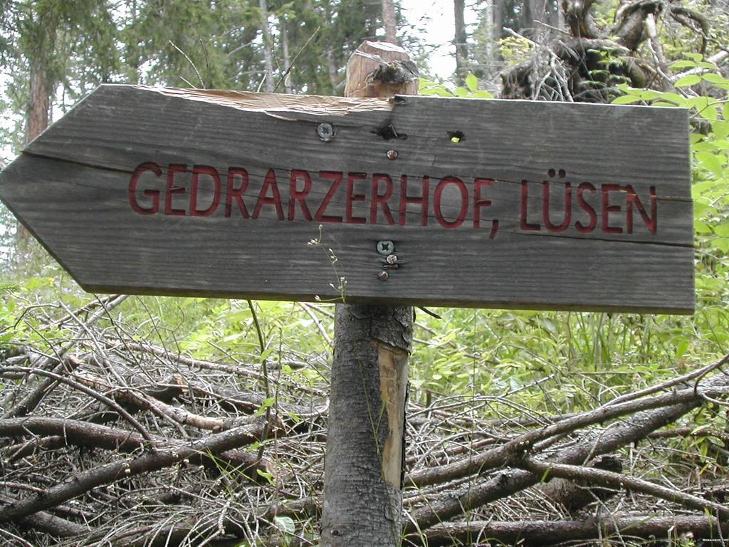 Apartamento Gedrarzerhof Luson Exterior foto